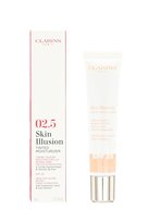 Clarins Skin Illusion Tinted Moisturizer SPF25, Krem koloryzujący do twarzy, 02.5, 40ml