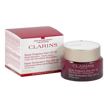 Clarins, Super Restorative, kem regenerujący na dzień do każdego typu cery, SPF 20, 50 ml - Clarins