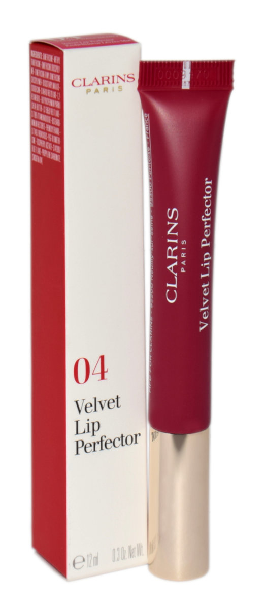 Clarins, Velvet Lip Perfector Mat, Pomadka do ust 04 Velvet Raspberry ...