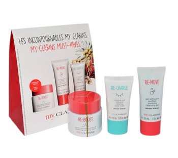 Clarins, Zestaw kosmetyków do pielęgnacji, 3 szt. - Clarins