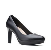 Clarks Ambyr Joy E [black leather] - rozmiar 37.5 Clarks