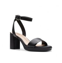 Clarks AmbyrLyn Bay [black leather] - rozmiar 39.5 Clarks