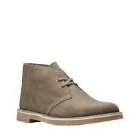CLARKS BUSHACRE 3 MĘSKIE TRZEWIKI SKÓRZANE BRĄZOWE 43 1J0A Clarks
