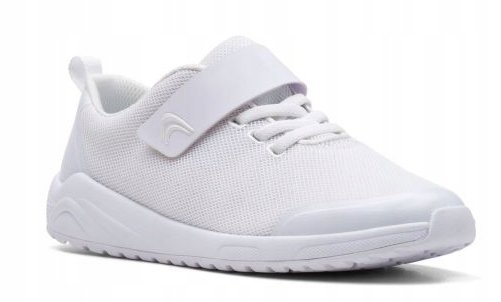 Clarks Clarks Biały Buty Sportowe Dziecięce Białe 25 Jiq