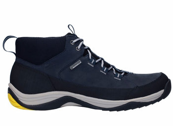 Clarks, Buty trekkingowe męskie, Baystone HI GTX, granatowy, rozmiar 43 - Clarks