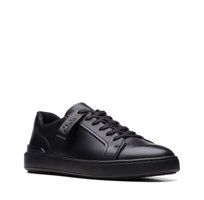 Clarks Court Lite Move H [black leather] - rozmiar 43 Clarks