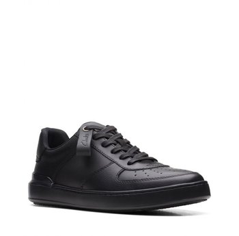 Clarks Court Lite Tie [black leather] - rozmiar 43