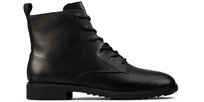 Clarks Griffin Lace Botki czarne skórzane 37 Clarks
