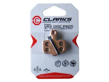 Clarks, Klocki hamulcowe, AVID, metaliczne spiekane - Clarks