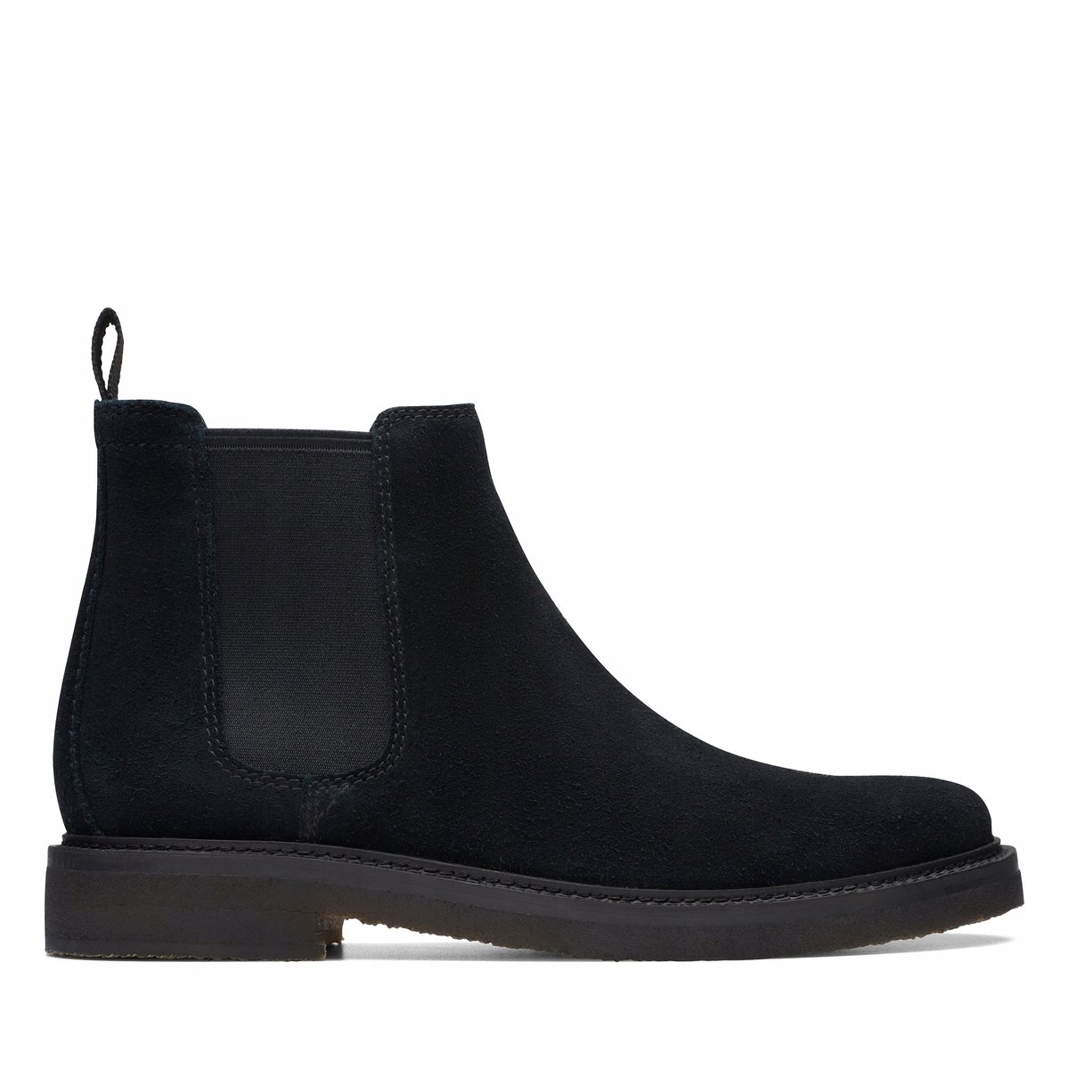 Clarks Męskie Sztyblety Czarne Ze Skórą 41,5 Jwa