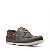 Clarks Noonan Lace [dark brown leather] - rozmiar 41 Clarks
