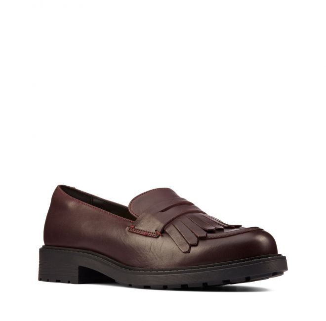 Clarks orinoco clearance burgundy