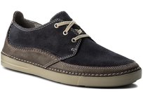Clarks, Półbuty męskie, Clarks Gosler Edge, granatowy, rozmiar 40
