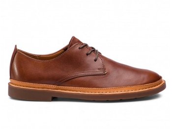 Clarks, Półbuty męskie, Trace Tailor Mahogany, rozmiar 41 - Clarks