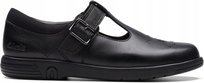 Clarks Półbuty Skórzane Czarne Mary Jane 24 Ż5H Inna marka