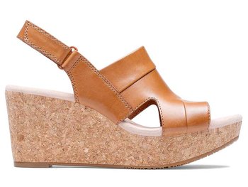 Clarks, Sandały damskie, Annadel Ivory, rozmiar 38 - Clarks