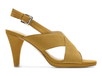 Clarks, Sandały damskie, Dalia Lotus, rozmiar 40 - Clarks