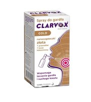 Clarvox Gold, spray do gardła, 30 ml