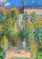 CLAUDE MONET OGRÓD ARTYSTY PLAKAT B2 50x70cm #434