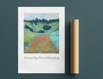 Claude Monet - Poppy Field In A Hollow Near Giverny - DEKORAMA