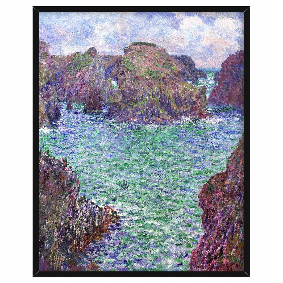 Claude Monet Port-Goulphar Belle-ile 40x50 - Inna marka | Sklep EMPIK.COM