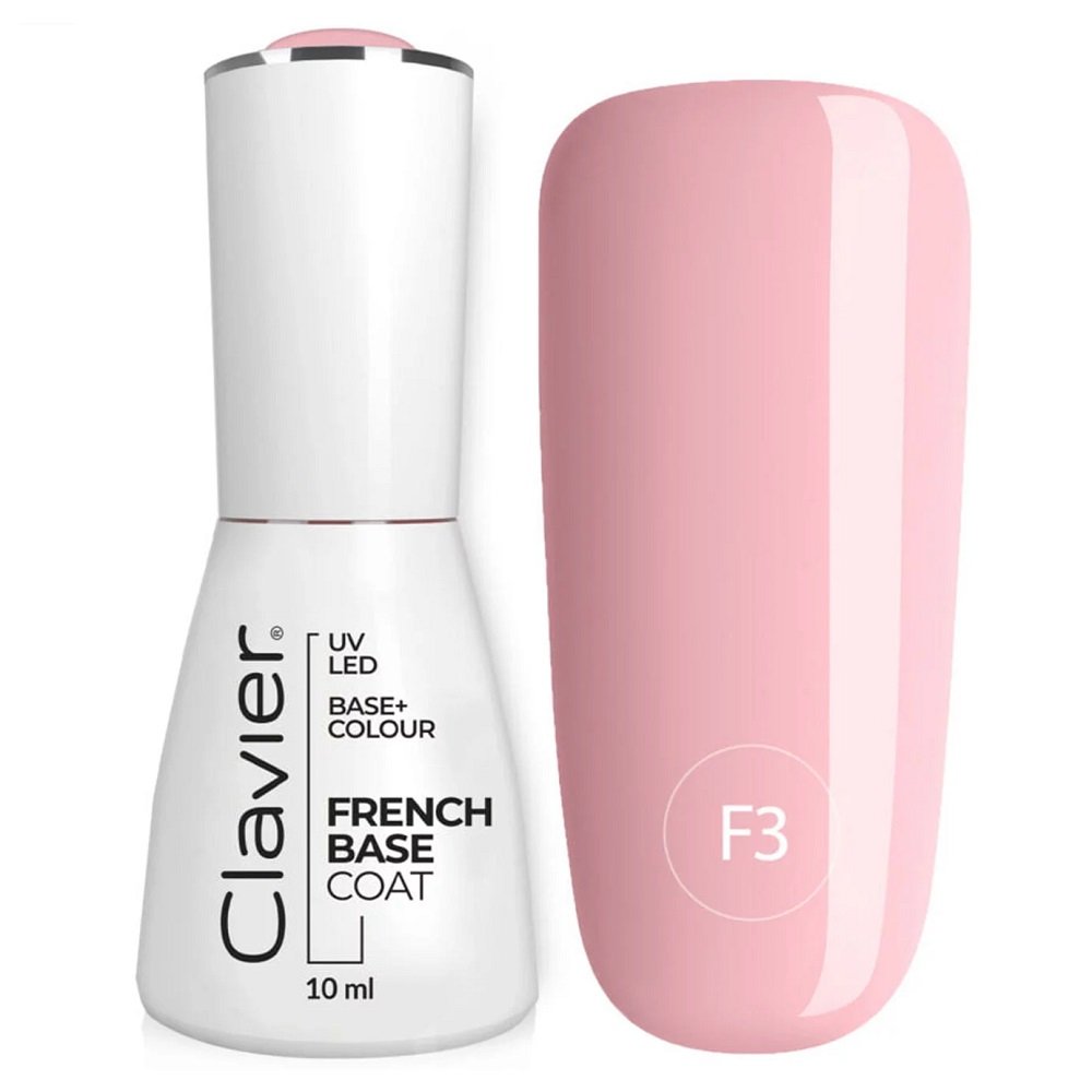 Фото - Інструмент для манікюру Clavier , Baza kauczukowa, French Base Coat Lollipop 