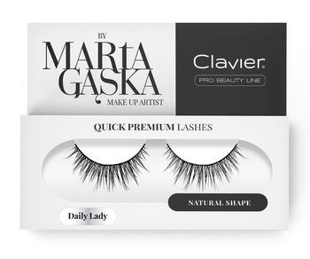 Clavier, Quick Premium Lashes, rzęsy na pasku Daily Lady 813 - Clavier