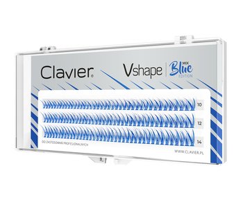 Clavier Vshape Colour Edition kępki rzęs Blue Mix - Clavier
