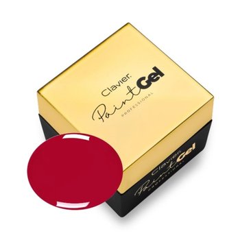 CLAVIER Żel do zdobień PAINT GEL – Czerwony -  5ml - Clavier