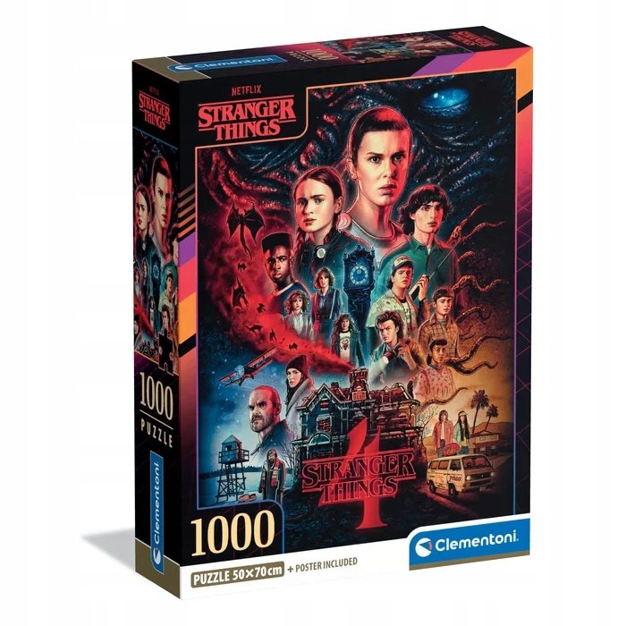 Clementoni CLE puzzle 1000 CompactNetfl.Stranger