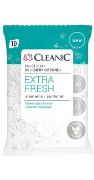 Cleanic, chusteczki do higieny intymnej Extra Fresh, 10 szt. - Cleanic