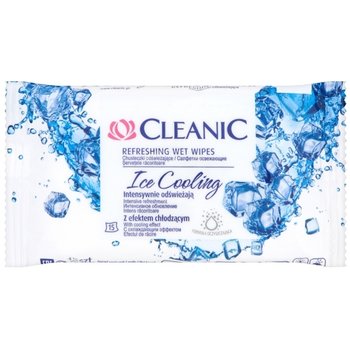 Cleanic, chusteczki odświeżające Ice Cooling, 15 szt. - Cleanic