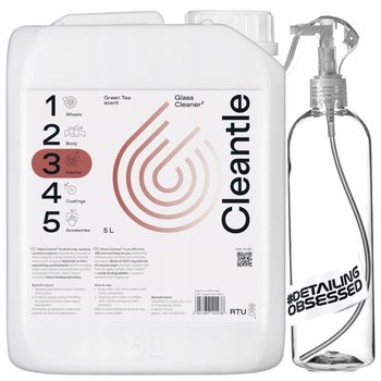 CLEANTLE GLASS CLEANER płyn do szyb antypara 5L - CleanTech Company