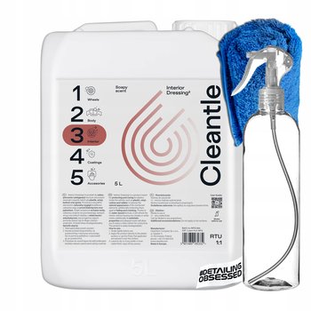 CLEANTLE INTERIOR DRESSING² 5000ml zabezpieczenie pielęgnacja wnętrza auta - Inny producent