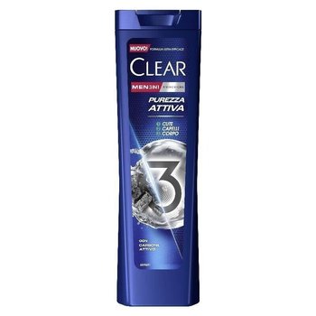 Clear, Szampon dla Mężczyzn Przeciwłupieżowy 3 w 1 Czynna Czystość, 225 ml - Clear
