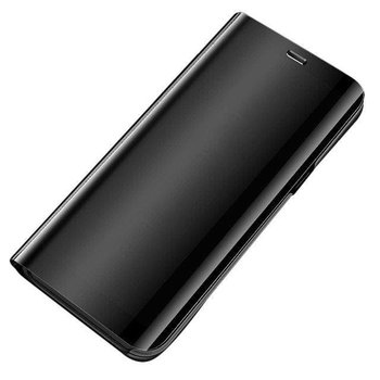 Clear View Case futerał etui z klapką Xiaomi Redmi 9 czarny - Czarny - Hurtel