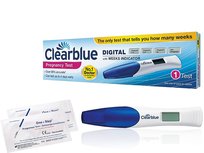 CLEARBLUE test ciążowy WSKAZUJE TYDZIEŃ 1szt +2p CLEARBLUE
