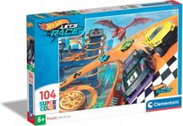 CLEMENTONI 104 EL. SUPER KOLOR HOT WHEELS [PUZZLE] Clementoni