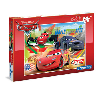 Clementoni, Auta, puzzle maxi - Clementoni