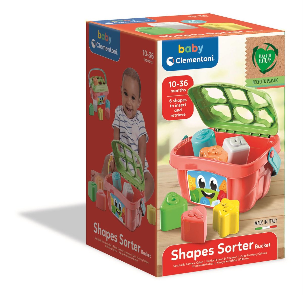 Clementoni Baby, sorter kształtów i kolorów