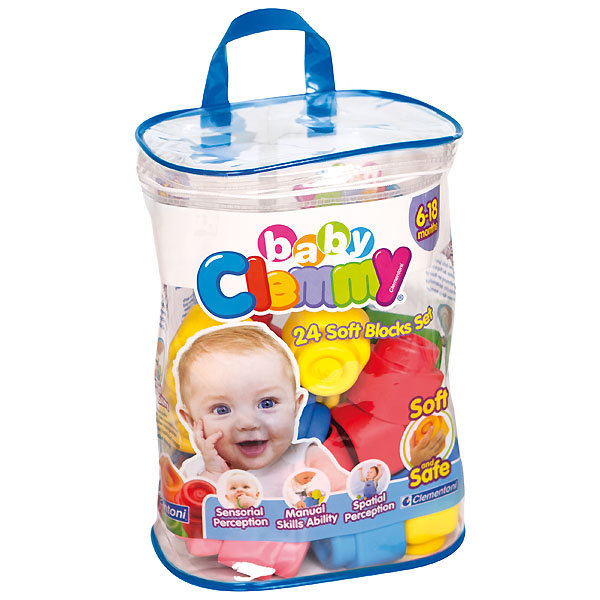 Clementoni, Clemmy, klocki Sacca Mattoncin
