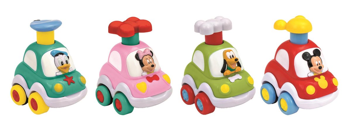 Zdjęcia - Zabawka edukacyjna Clementoni , Disney Samochodziki Press And Go! 