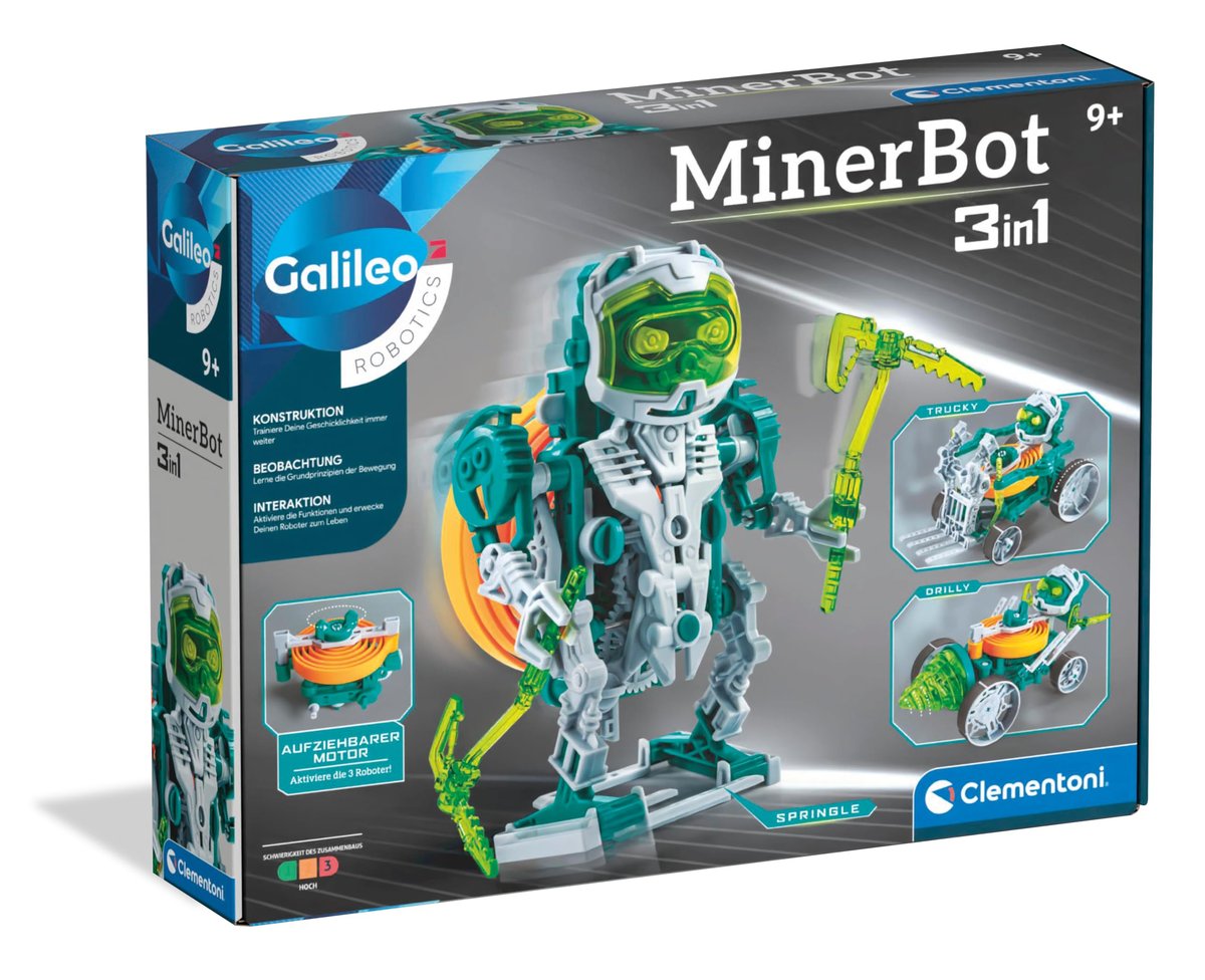 Clementoni - Mind Designer Coding Lab, STEM kit, speelgoedrobot voor Clementoni - Mind Designer Coding Lab, STEM kit, speelgoedrobot voor