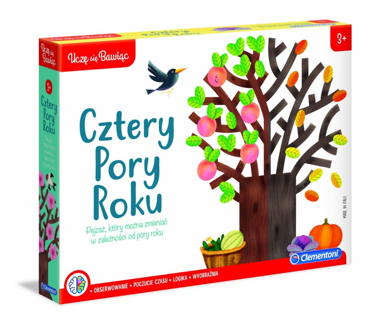 Clementoni, gra edukacyjna Cztery pory roku, 50608