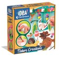 Clementoni, Idea Inspiracje Naturą, Zestaw kreatywny z masą solną i farbami - Clementoni