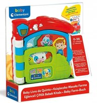 Clementoni, interaktywna książeczka wesoła farma