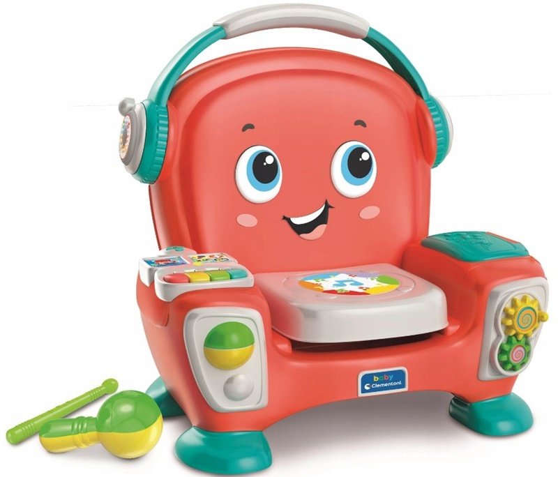 Фото - Розвивальна іграшка Clementoni , interaktywne krzesełko muzyczne 50723 