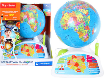 Clementoni, interaktywny Eduglobus, premium - Uczę się Bawiąc