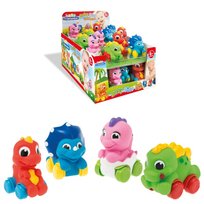 Clementoni, mięciutkie Dino na kółkach Clementoni