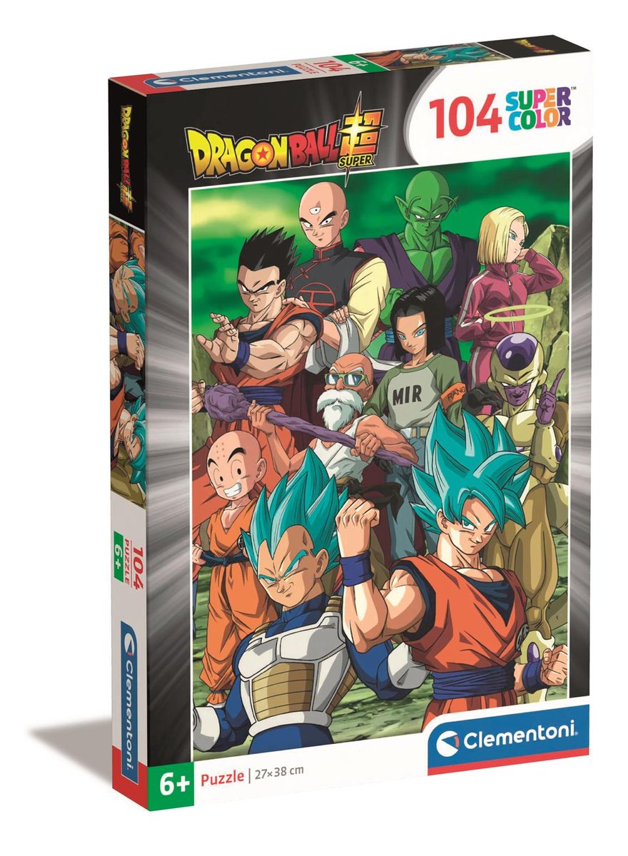 Clementoni Clementoni Puzzle 104 Elementy Dragonball Do Układania Dla Dzieci Układanka